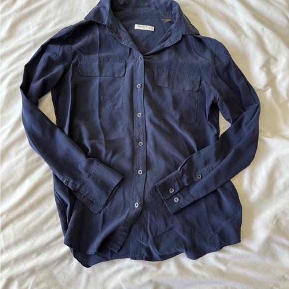 Equipment Navy Button-Down Shirt - Picture 3 of 4